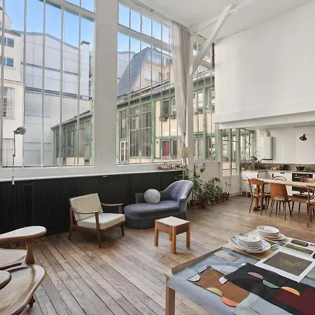 Loft/atelier D'artiste Trocadero Tour Eiffel By Weekome *